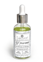FLU EASE Essential Oil Blend | For headache treatment | flu treatment| influenza virus | nasal congestion and migraine